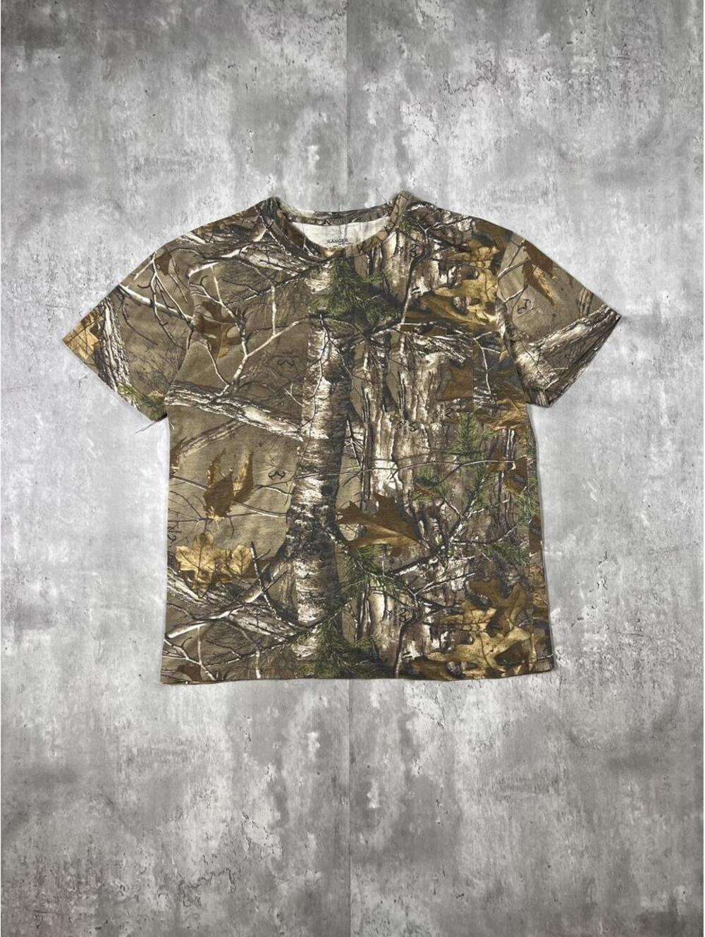 Realtree Camo Pocket T-Shirt Hunting Outdoor Mossy Oak Style Ranger